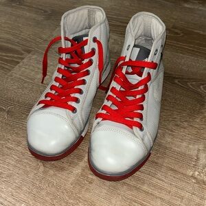 Jordan Tech Grey/White-Dark Grey-Varsity Red